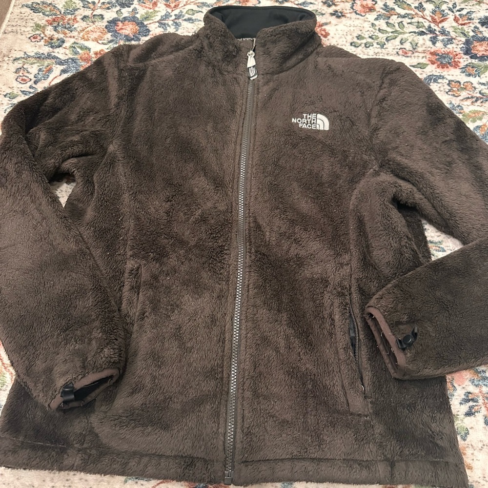 The North Face Womens Chocolate Brown Fleece Jacket